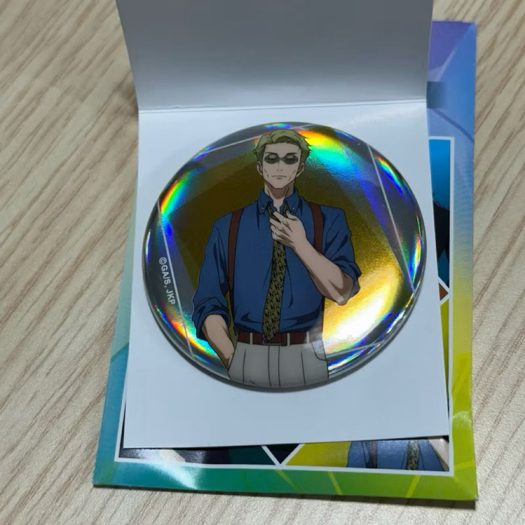 咒術迴戰 休息 rest 金簽 虹光 徽章 plaza 七海 七海建人 娜娜明