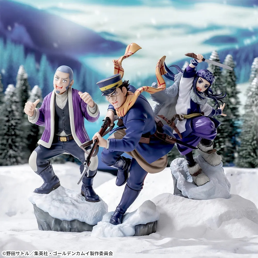 🌀日版客🌀 日版 黃金神威 XrossLink 杉元佐一 阿席莉帕 白石由竹 SEGA 景品 公仔