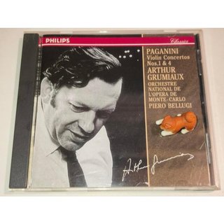 好音悅 Grumiaux 葛羅米歐 Bellugi Paganini 帕格尼尼 第1&4號小提琴協奏曲 Philips