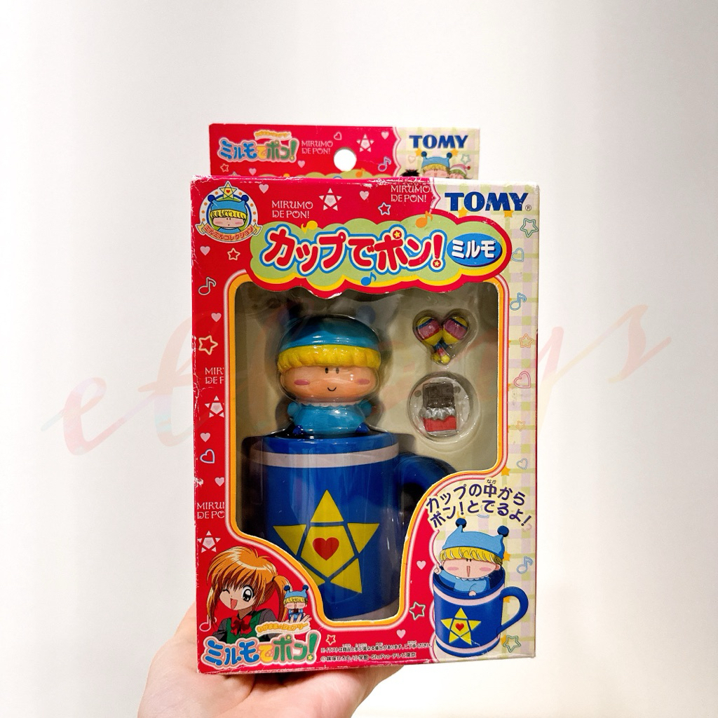 etToys👻 絕版現貨 魔法咪嚕咪嚕 咪嚕馬克杯公仔 TOMY 玩具 許願 沙鈴🪇 禮物