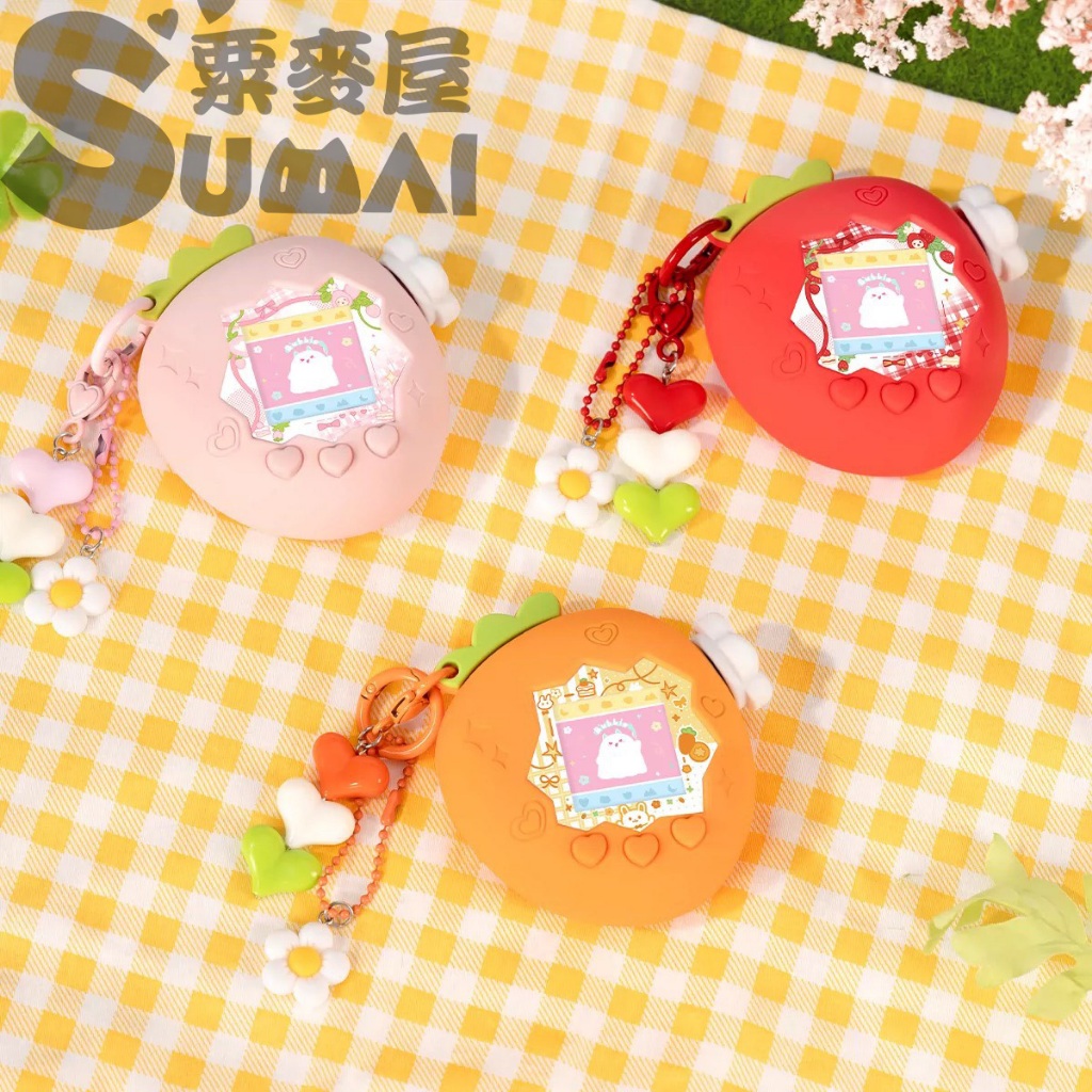 【SuMai粟麥屋】現貨 塔麻可吉 樂園 paradise 拓麻歌子 草莓 可愛 電子雞 保護套 矽膠套 防撞 少女