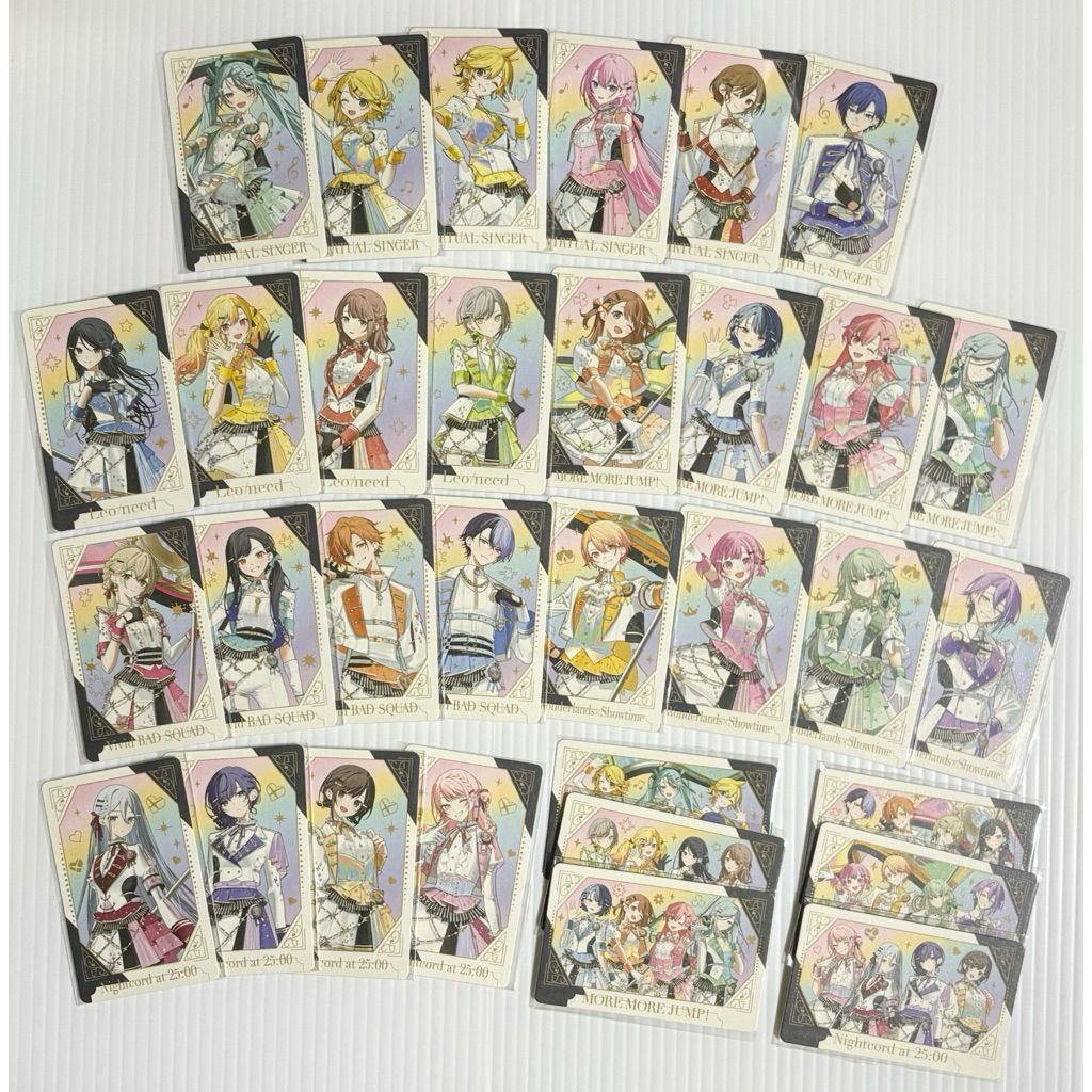 世界計畫卡 普卡 EP卡 五週年 感謝祭 ePick 小卡 手遊 V家 L/N MMJ VBS WS 25時 初音未來