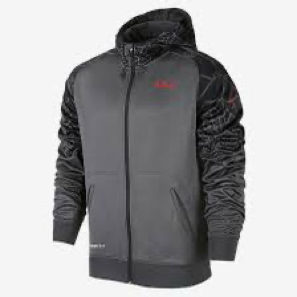 （Size L) Nike Lebron James 刷毛保暖 連帽外套（003）