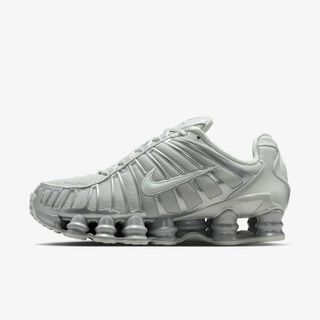 NIKE W NIKE SHOX TL 女 休閒鞋 彈簧鞋 厚底 灰-IB1087002