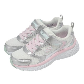 【SKECHERS】女童系列 休閒鞋Vintage Tread-303698L-粉銀\女