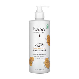 Babo botanicals 嬰兒洗髮沐浴露 面霜 燕麥 金盞花 植物萃取 嬰兒沐浴 皮膚清潔