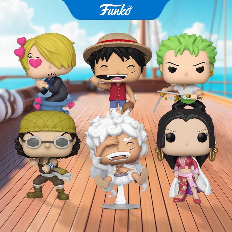 Funko海賊王路飛索隆娜美大媽 航海王和之國周邊 手辦擺件 公仔禮物 尼卡路飛 魯夫 索隆 羅羅亞索隆