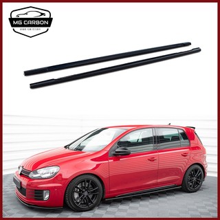 適用於大眾高爾夫6 GTI側裙改裝Golf 6 GTI MAX款側裙側擾流