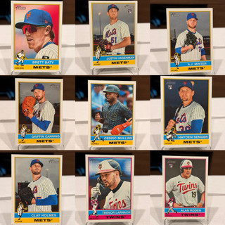 2025 Topps Heritage high Number Baseball-大都會/雙城/洋基/金鶯/勇士