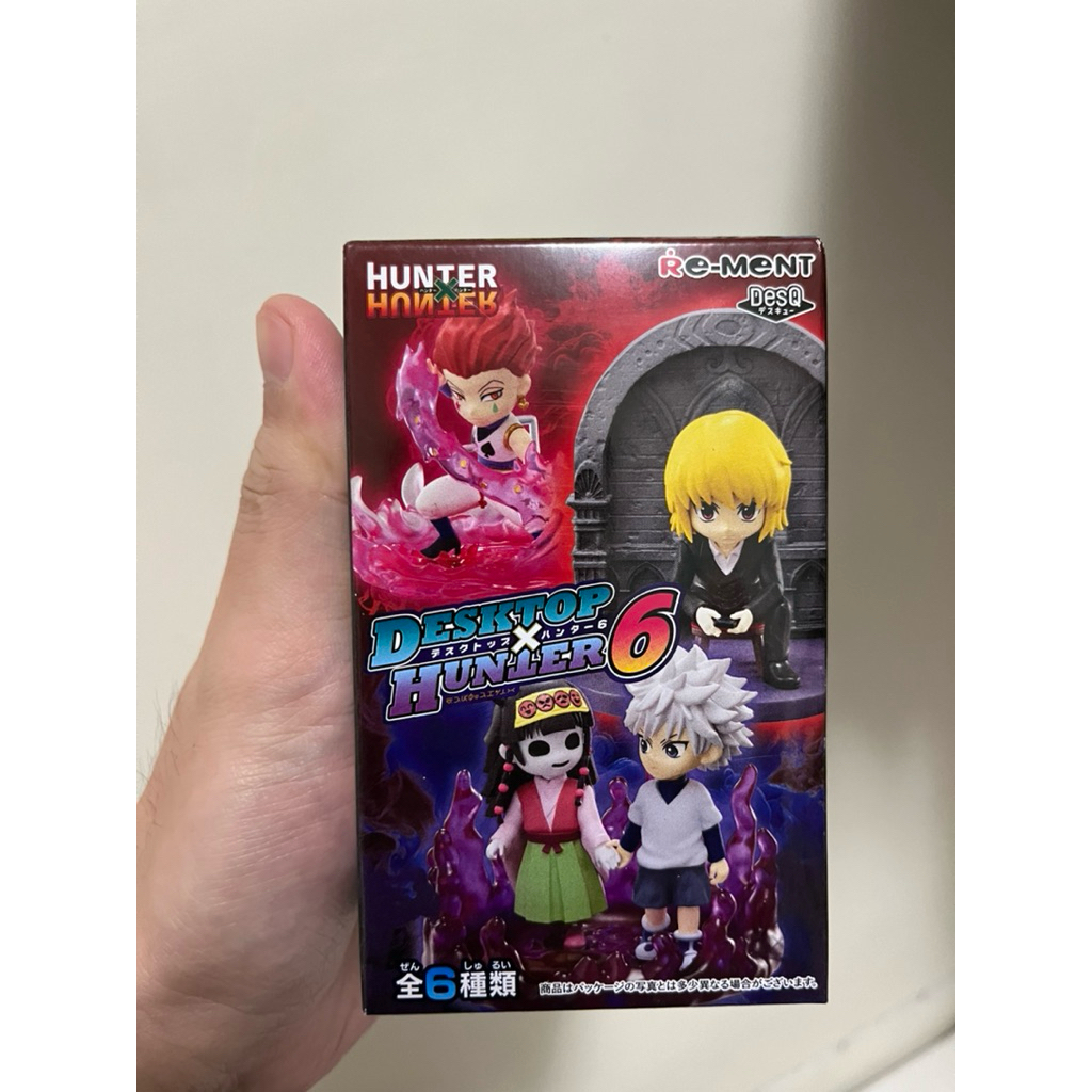 獵人 HUNTER×HUNTER 桌上小物P6 盲盒 RE-MENT DESKTOP HUNTER 6 奇犽 小傑 西索