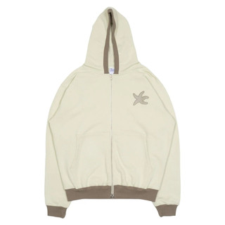 TCM line hooded zip-up