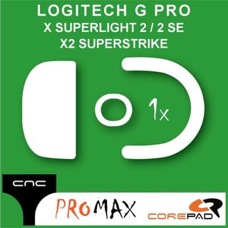德國 Corepad｜羅技 G PRO X Superlight 2 CNC版 SUPERSTRIKE GPX2｜鼠貼