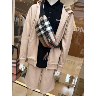 《保證真品現貨》Burberry 咖啡色腰包