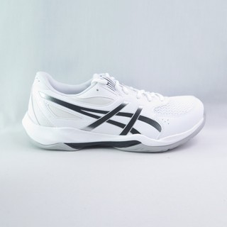 ASICS GEL-ROCKET 12 男女 排羽球鞋 室內球鞋 2E寬楦 1073A081101 白x黑