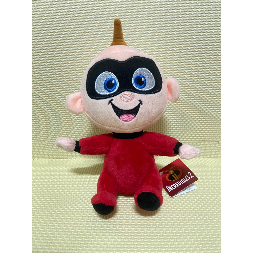 🌸迪士尼 超人特攻隊2 小傑 絨毛玩偶 Disney Pixar 巴小傑 娃娃 布偶 玩偶