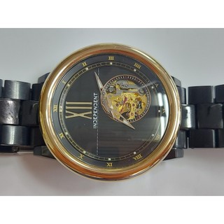 INDEPENDENT (Citizen 星辰 子品牌) 開心鏤空自動機械錶 42mm 品項良好