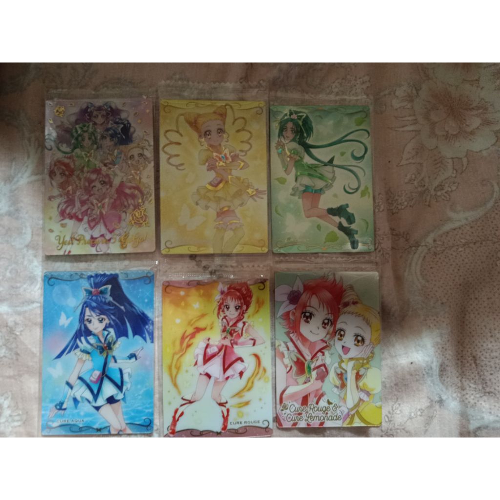 光之美少女 5gogo 餅卡 威化餅 卡片