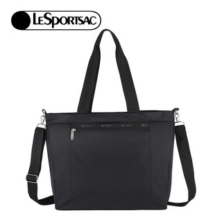 Lesportsac 大容量拉鍊托特包 行李包 旅行袋 購物袋 拉桿掛包 送禮 禮物 推薦 女包 永恆黑 開學季禮物