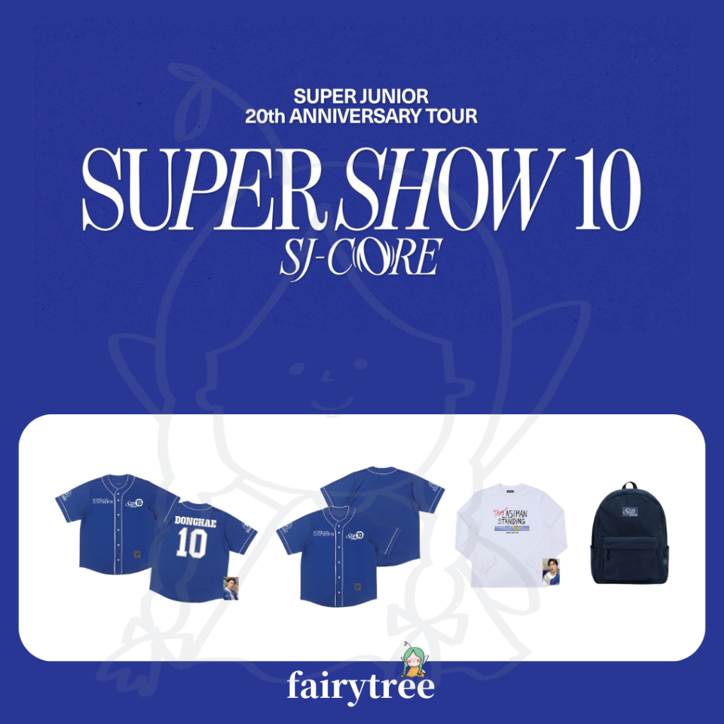 仙女樹🌟 SUPER JUNIOR SUPER SHOW 10 20周年演唱會 SJ-CORE 首爾場 官方周邊 賣場一