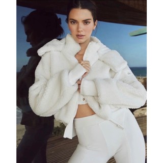 【J.V Select】Alo Foxy Sherpa 連帽 羔羊毛 毛毛 外套 Kendall 寧寧 同款 正品現貨