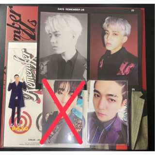 更新❗️整圖出❗️DAY6第四張迷你專輯REMEMBER US : YOUTH PART 2迷四專 小卡透卡晟鎮大卡度雲