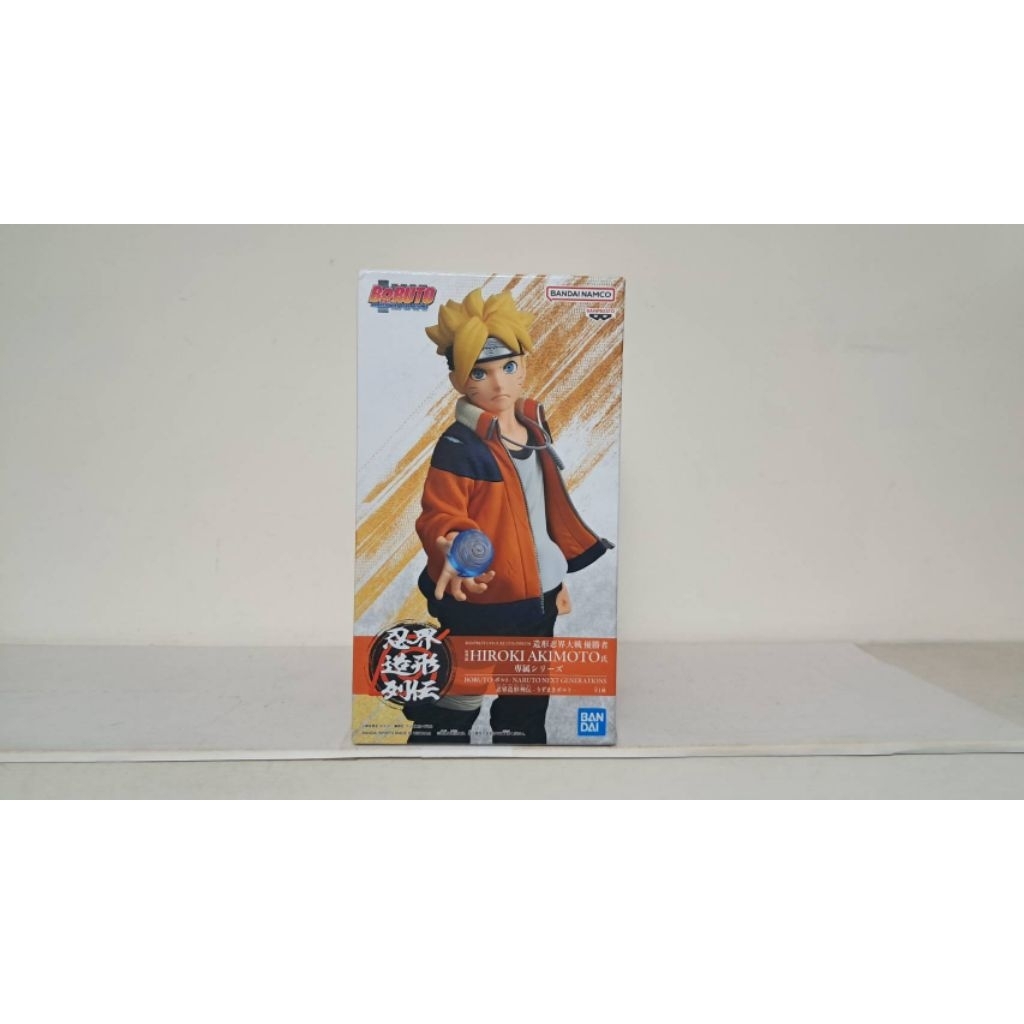 日版 火影忍者 慕留人 忍界造形列傳 漩渦慕留人 長盒 公仔(盒況如照片所示/略微凹陷）