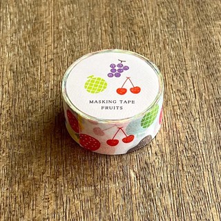 水縞紙膠帶 水果 MT-FR 日本製紙膠帶 手帳紙膠帶