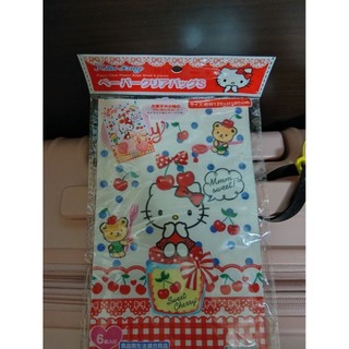 Hello Kitty可愛包裝袋6個