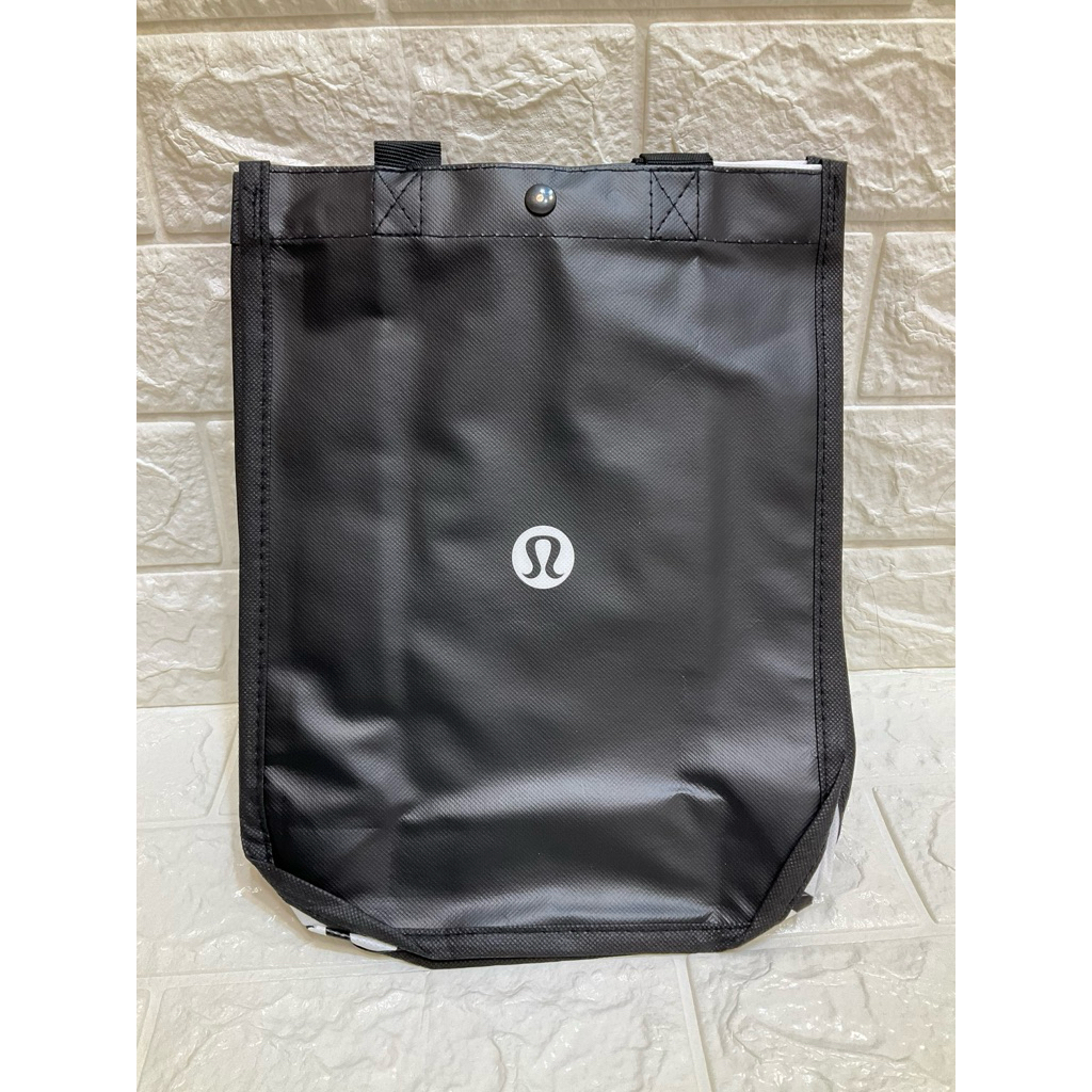 Lululemon 小號（黑色）環保袋
