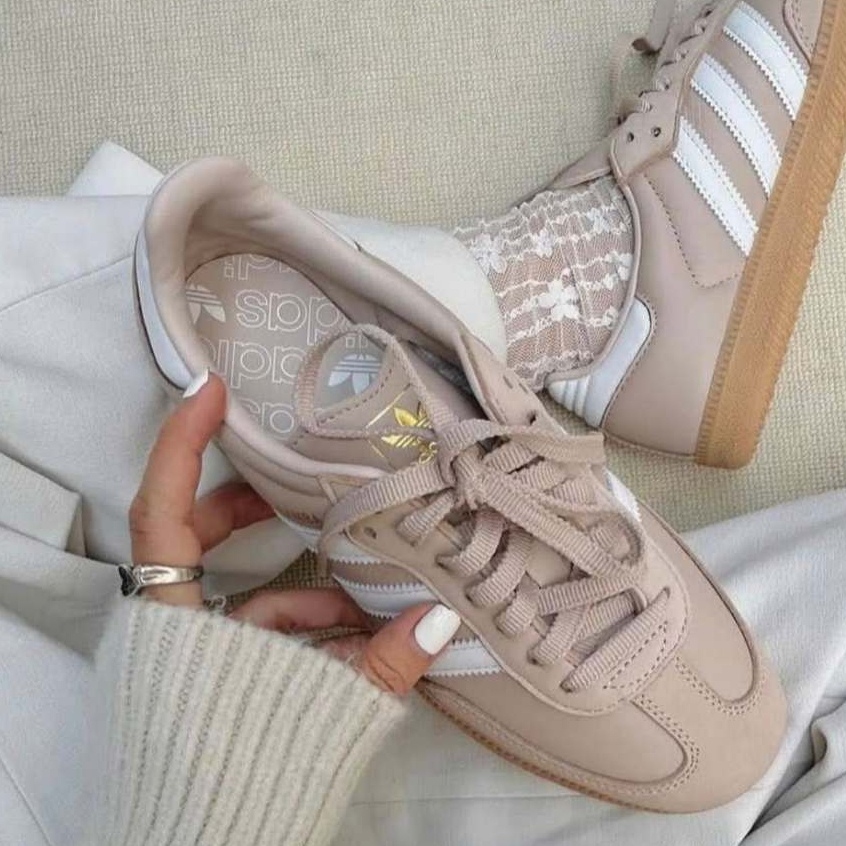 🔥【NTD】現貨免等 錯過不補 ADIDAS SAMBA OG W 愛迪達 灰粉泰奶 焦糖底 金標 女鞋 IE6523