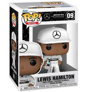 妮可日貨 FUNKO POP 路易斯·漢米爾頓 LEWIS HAMILTON 賓士車隊AMG 白衣 F1賽車 冠軍