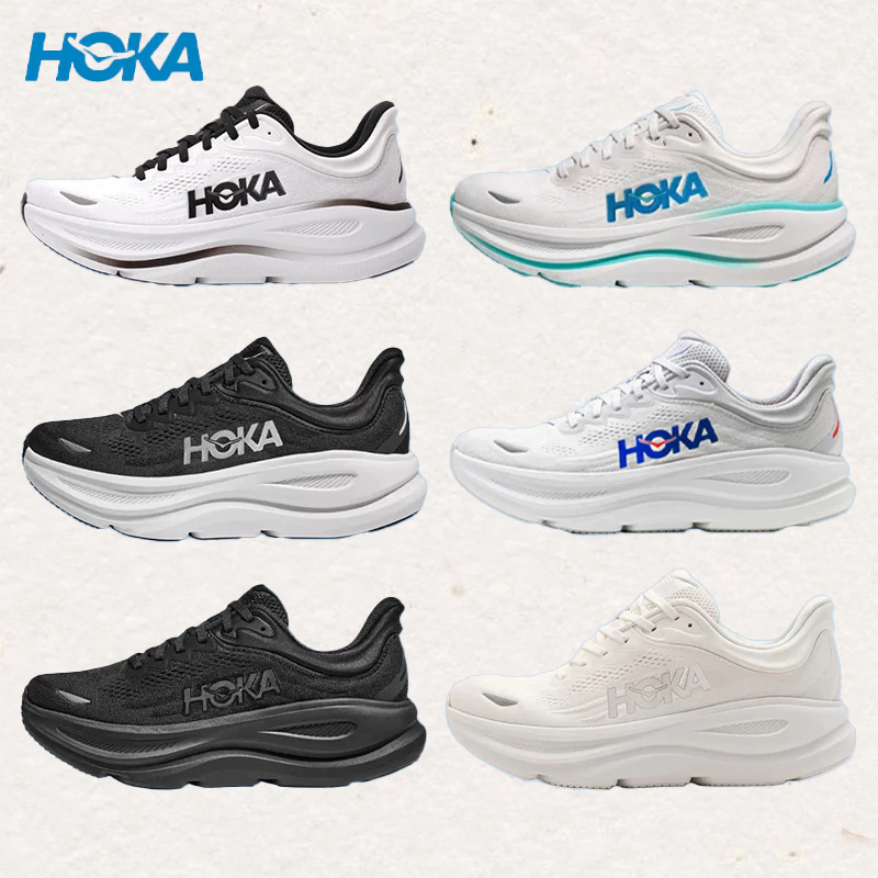 HOKA ONE ONE Bondi 9 慢跑鞋 運動鞋 休閒鞋 男女款 厚底 緩震 1162011 1162012