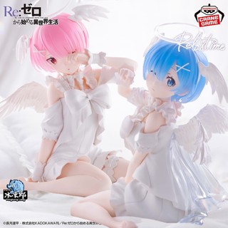 🌀日版客🌀 日版 RE:從零開始的異世界生活 Relax time 雷姆 拉姆 Sweet Angel 天使 景品 公仔