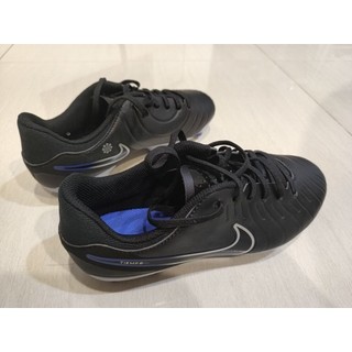 NIKE Tiempo Legend 10 防滑耐磨 足球鞋 男款 黑藍