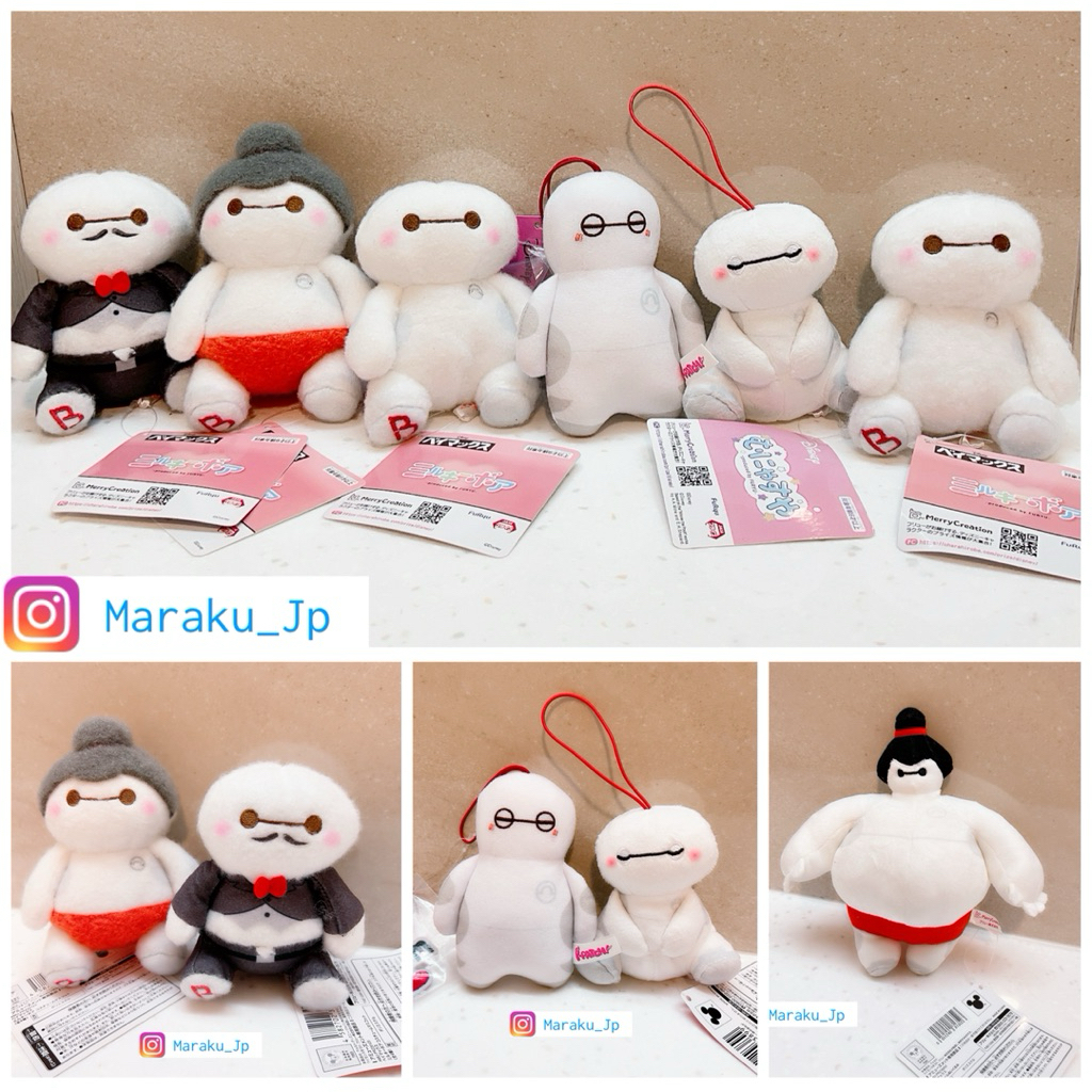 現貨🇯🇵日本迪士尼 大白 杯麵 Baymax 相撲 西裝 卓別林 娃娃 吊飾［小悅虎日貨🐯］