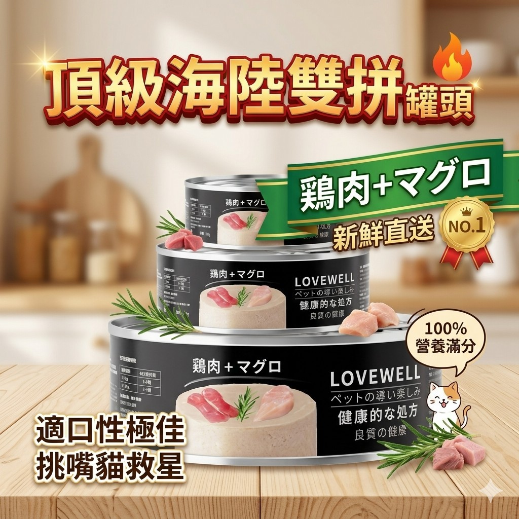【快速出貨】寵物星樂園 多魚維生素貓罐頭 🔥泰國進口  貓罐頭 170g 80g 貓咪罐頭 貓餐盒 貓咪罐 貓罐 鮪魚