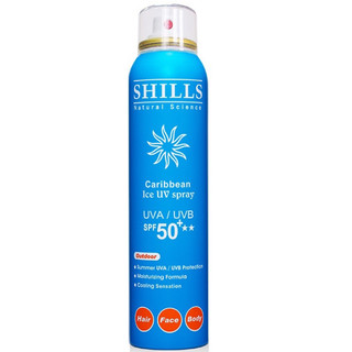 SHILLS很耐曬超清爽美白防曬冰鎮噴霧*180ml