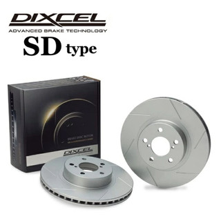【汽車零件王】DIXCEL 後輪 劃線 SD系列 高性能 煞車碟盤 Honda Civic Type R FK8 FL5