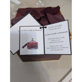 Cote Noire沉香玫瑰小珠寶盒香氛蠟燭 185g