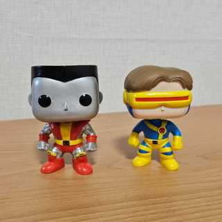 FUNKO POP X-Men X戰警 Colossus 鋼人 #60 Cyclops 獨眼龍 #58 無盒
