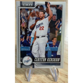 [MLB球員卡]2026 Topps S1 Clayton Kershaw #22 道奇隊書僮最終章