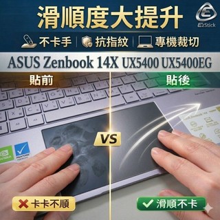 【Ezstick】ASUS Zenbook 14X UX5400 UX5400EG TOUCH PAD 觸控板 保護貼