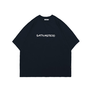 UPGRADE 台南實體店 T-01 "Simple" Tee 寬鬆 LOGO 短袖 白/藍