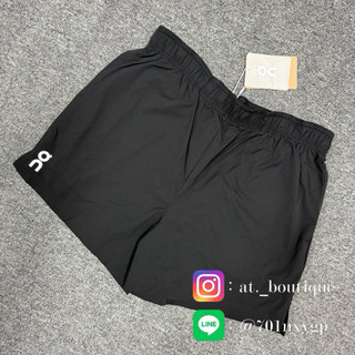 AT精品📦 ON昂跑 經典運動短褲 黑色