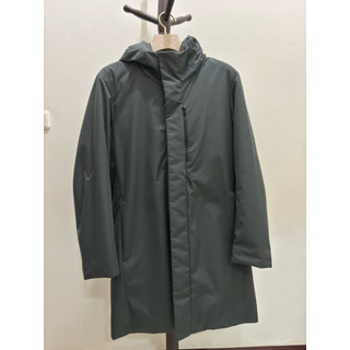 Uniqlo Hybrid 羽絨大衣 XS 中長款防風防水羽絨複合大衣外套 449724