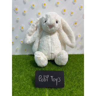 🐶 【現貨/代購】 Jellycat Bashful Cream Bunny 奶油白兔 31cm