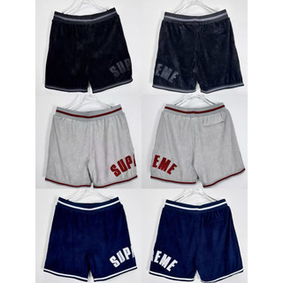 全新限量免運24SS Supreme Ultrasuede Mesh Baseball Shorts鹿皮網眼棒球球褲短褲