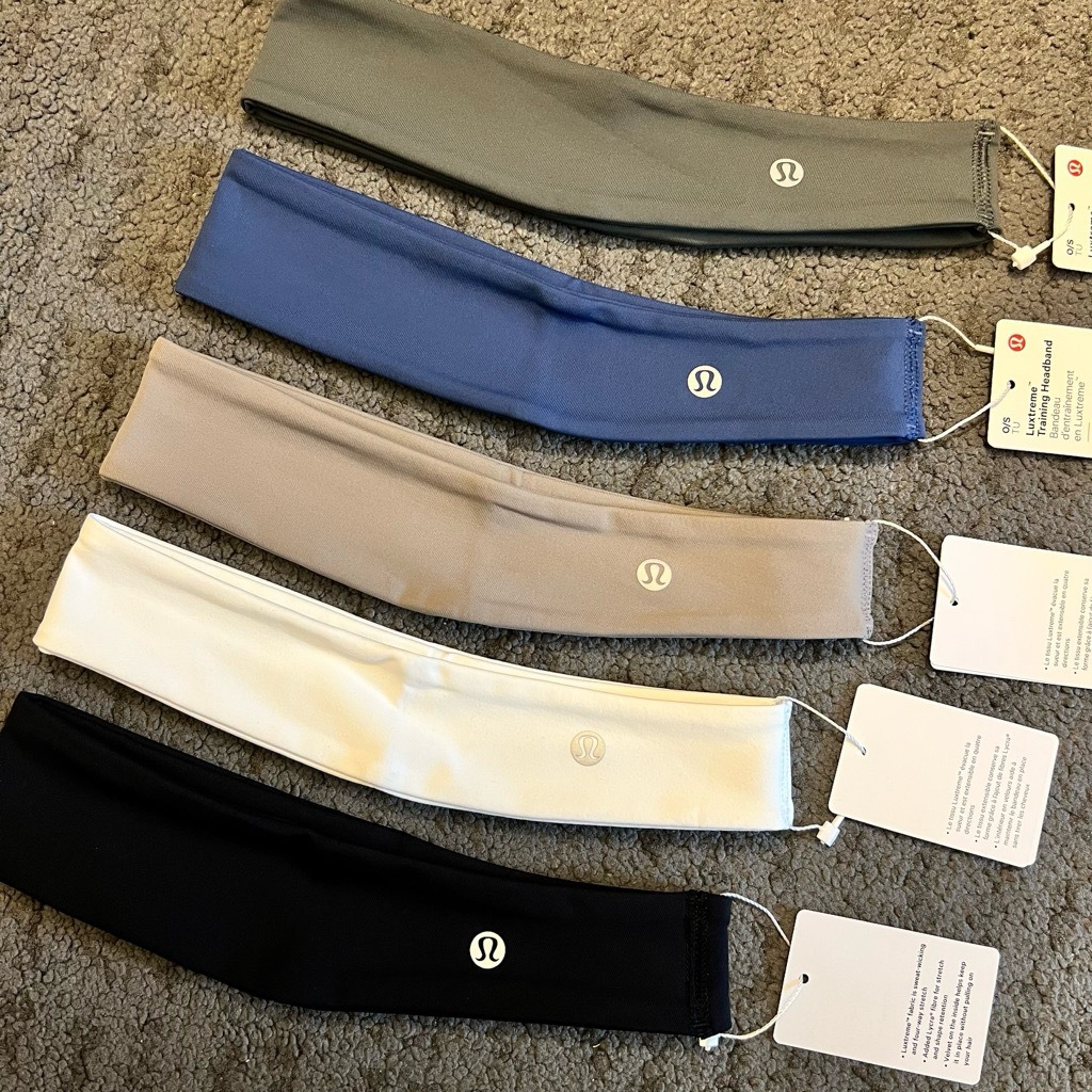HS⚑ lululemon Luxtreme Training Headband 髮帶 頭帶 髮圈 止汗圈 美國代購