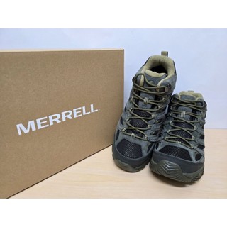 ✩Pair✩ MERRELL MOAB 3 MID WP 男登山健行鞋 ML00003598 防水 黃金大底 耐磨程度佳
