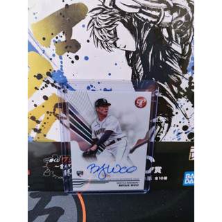 2024 Topps Pristine BRYAN WOO 西雅圖水手隊強投 新人RC簽名卡